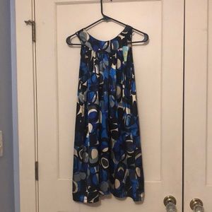 Forever 21 silky trapeze tie back dress